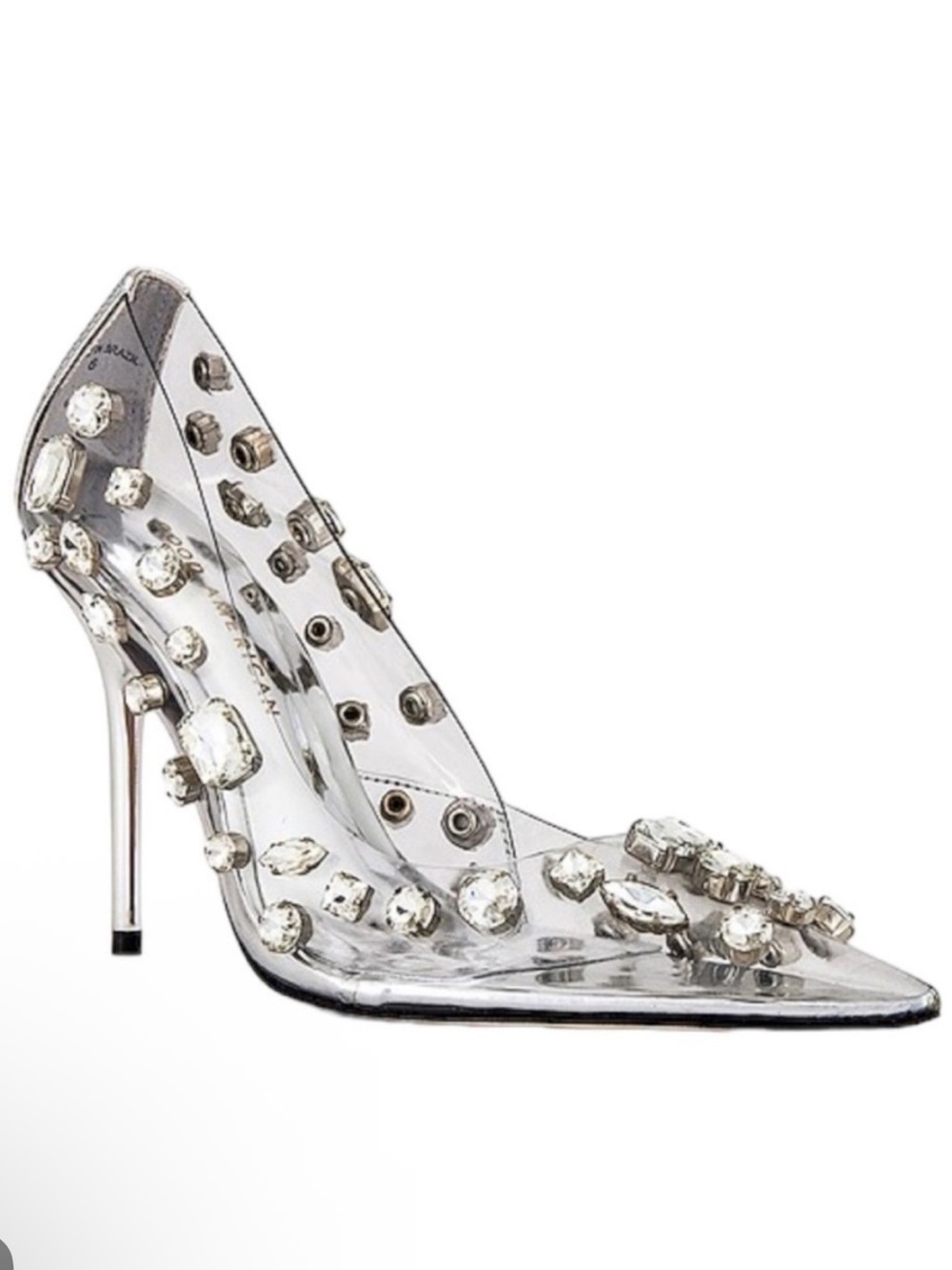 Good American Diamond Slipper Shoe - Size 10